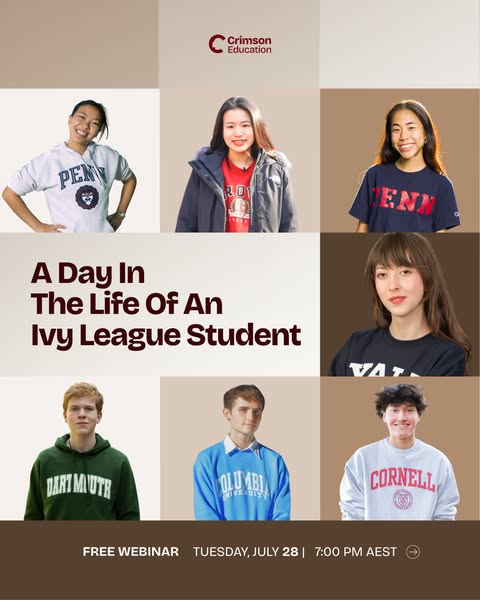 Crimson Education ad