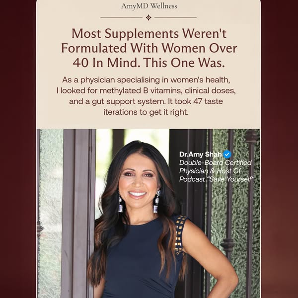 Amy Shah MD ad