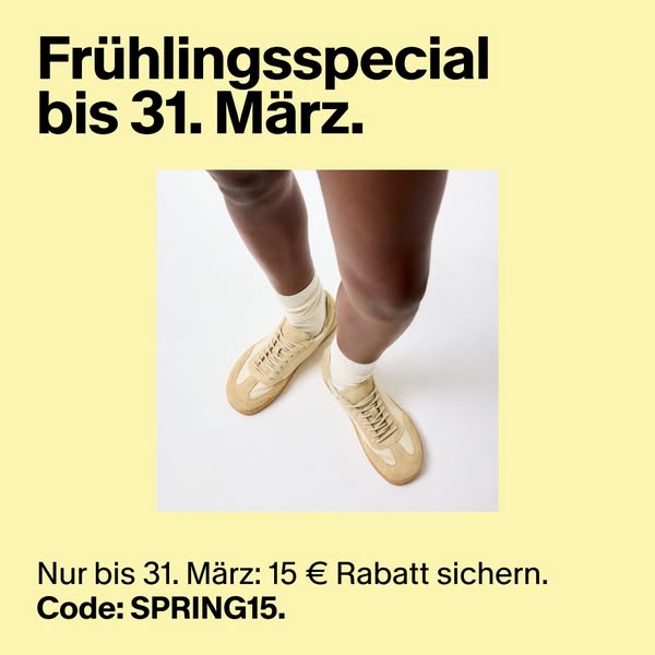 This image ad promotes a Spring Special with a discount code for the month of March.
