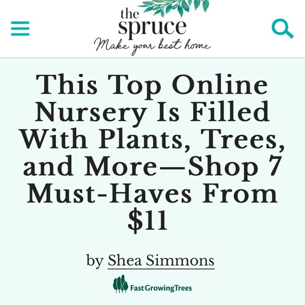 Fast Growing Trees ad