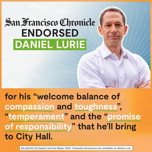 Daniel Lurie ad