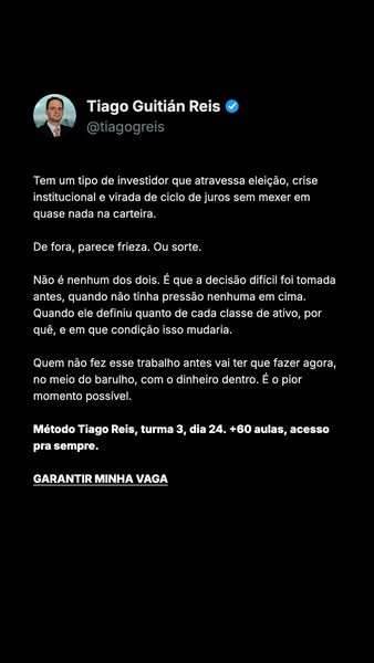 Tiago Reis ad