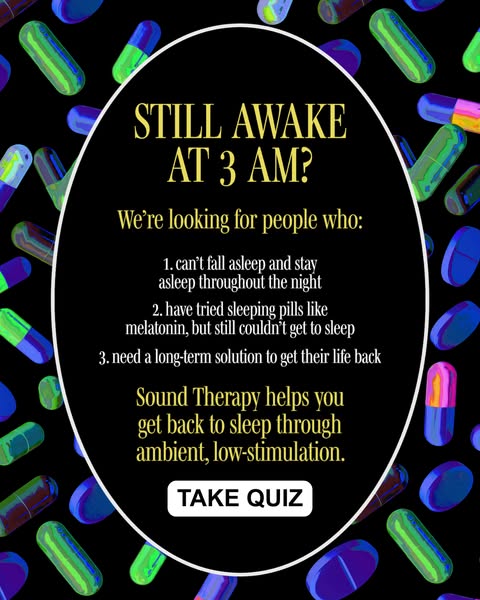 The ad speaks to people who have trouble falling and staying asleep and who have tried other sleep remedies. It offers s