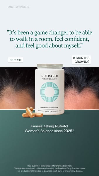 Nutrafol ad