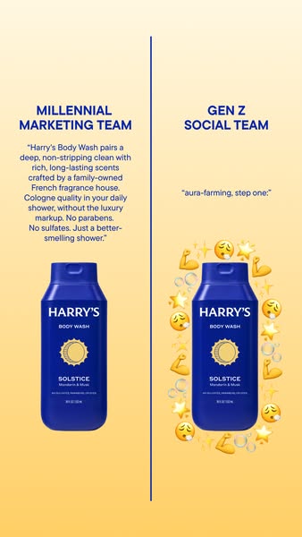 Harry's ad