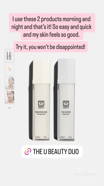 U Beauty Skincare ad