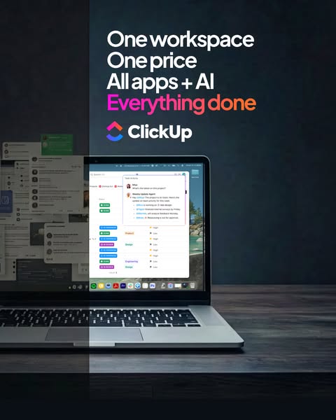 ClickUp ad