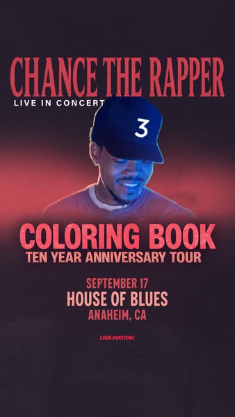 Chance The Rapper ad