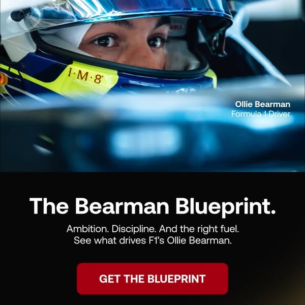 Ollie Bearman / Team OB ad