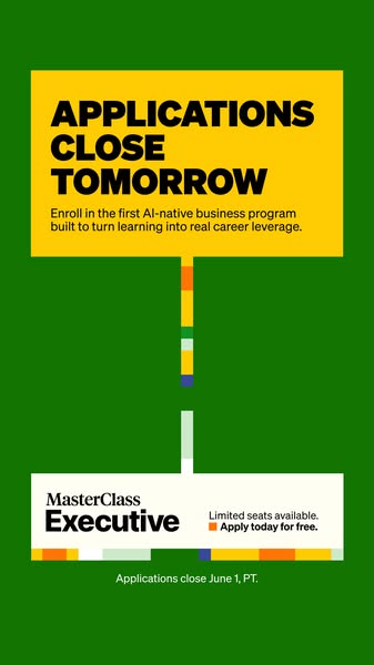 MasterClass ad