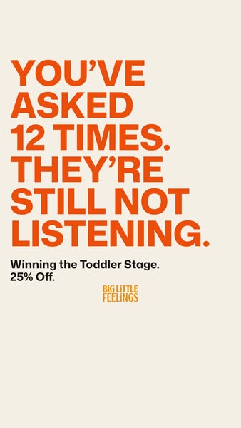 Big Little Feelings ad