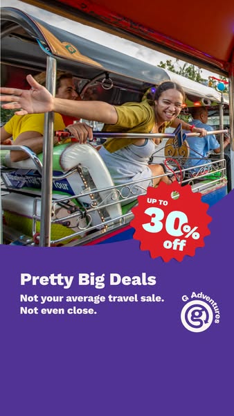 G Adventures ad