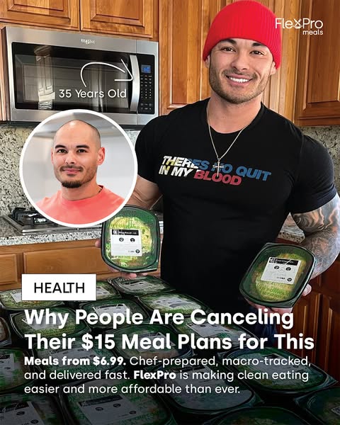 The ad shows a man comparing himself now to a version of himself from the past and highlighting the benefits of using Fl