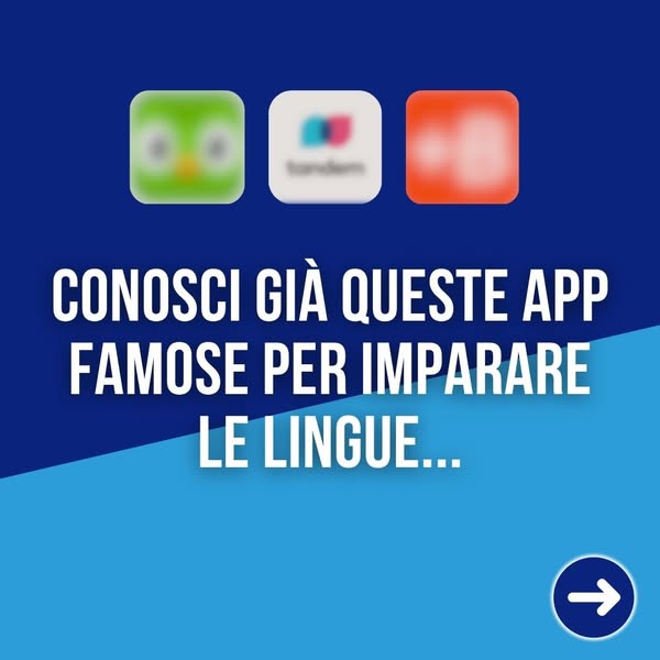 This ad is for a language-learning application and is designed to pique user interest in learning a new language. The cr