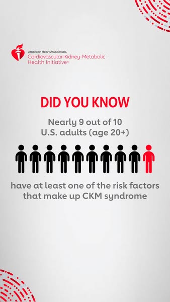 The image ad presents the statistic that "Nearly 9 out of 10 U.S. adults (age 20+) have at least one of the risk fa