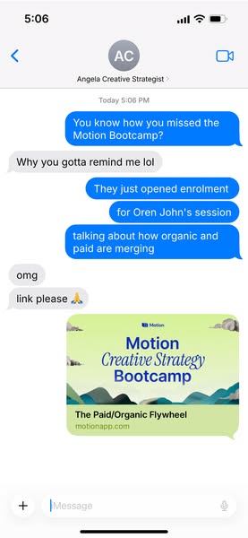 Motion ad