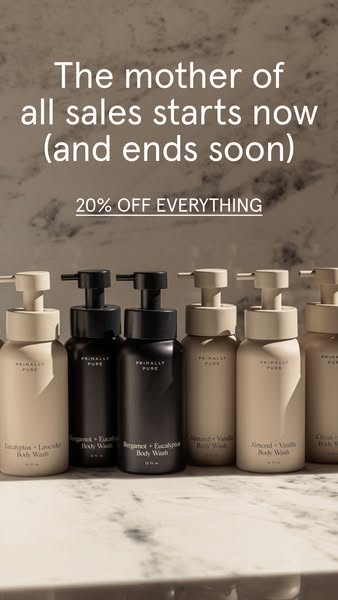 Primally Pure Skincare ad