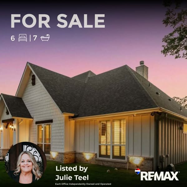 This is a real estate ad for a house that is for sale. It lists the number of bedrooms and bathrooms and has a photo of 