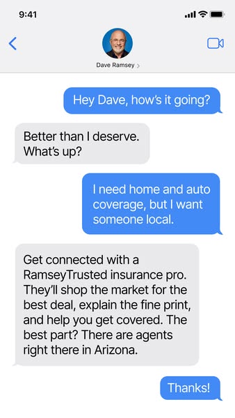 Dave Ramsey ad