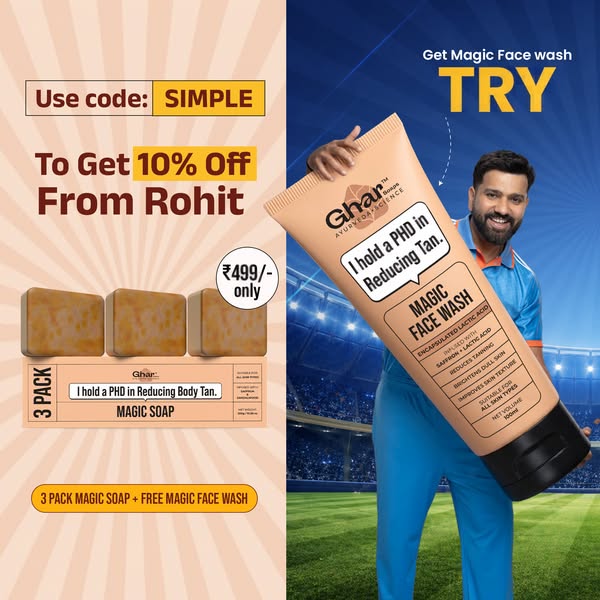 Rohit Sharma ad