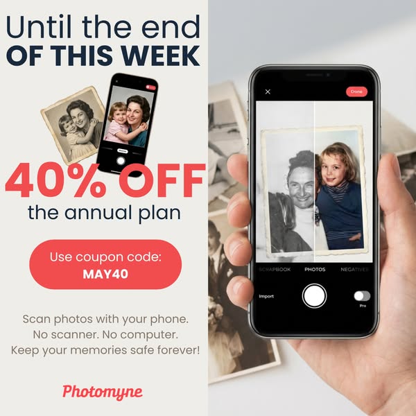 Photomyne ad