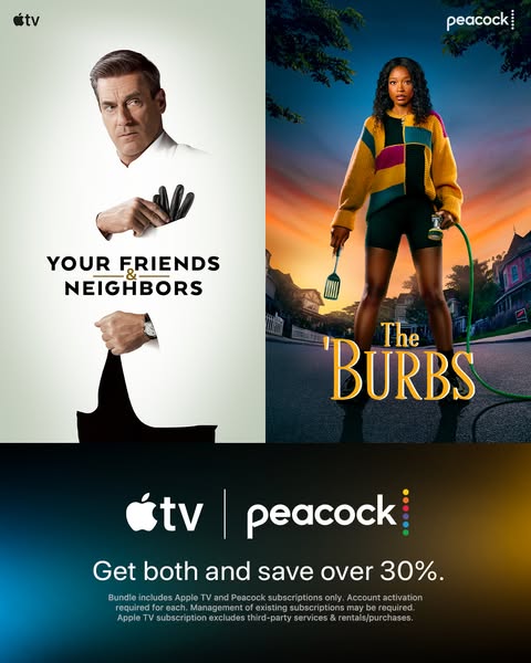 Peacock ad