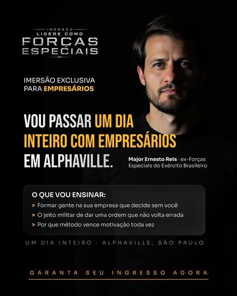 Pense como Forças Especiais ad