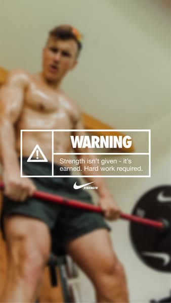 Nike Strength ad