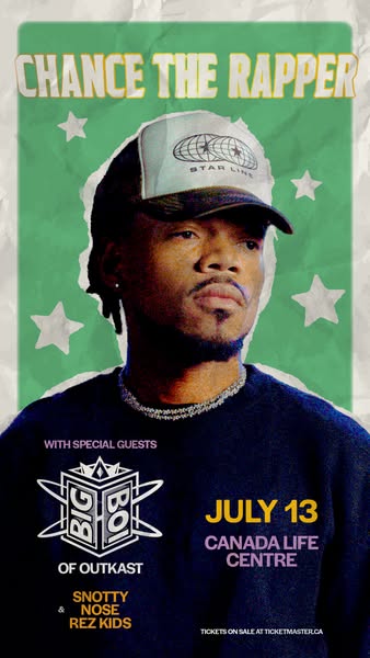 Chance The Rapper ad