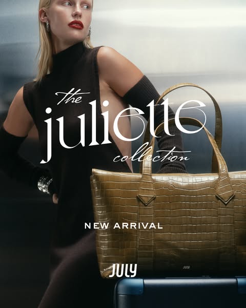 An ad for the Juliette collection.