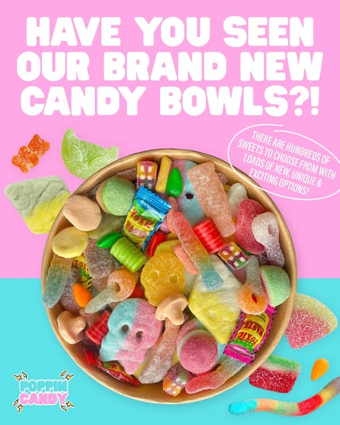 Poppin Candy ad