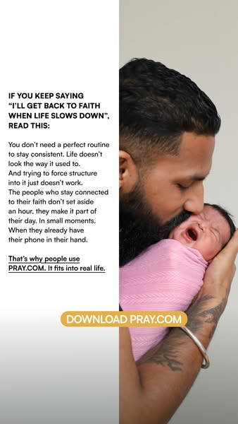 Pray Believe Receive ad