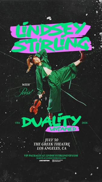 Lindsey Stirling ad