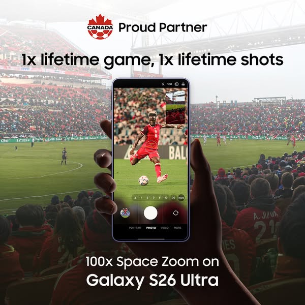 Samsung Canada ad