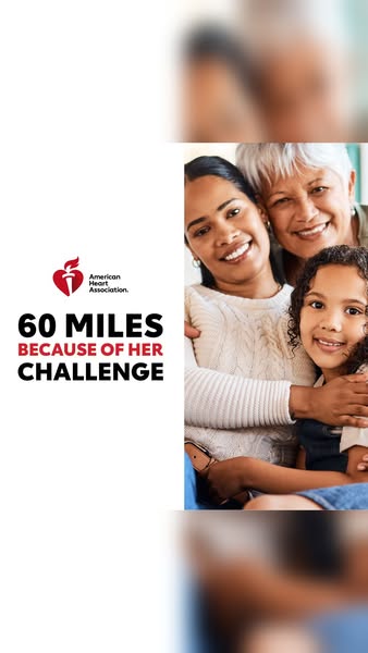 This ad by the American Heart Association promotes a challenge in honor of a loved one.