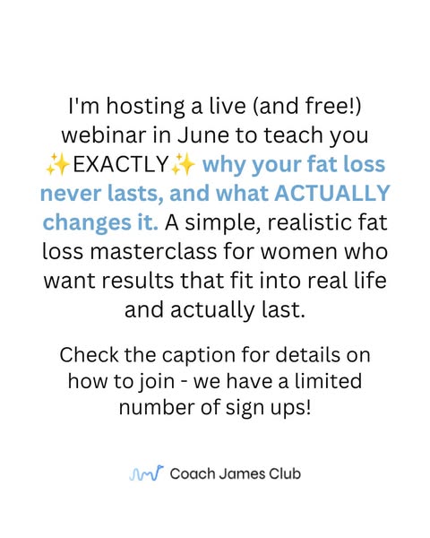 James Middleton Online Coaching ad