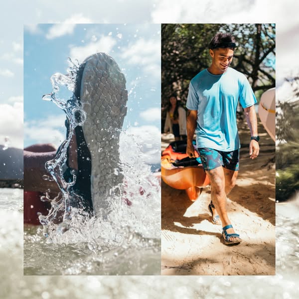 This ad showcases the product being used in a variety of aquatic and outdoor environments.