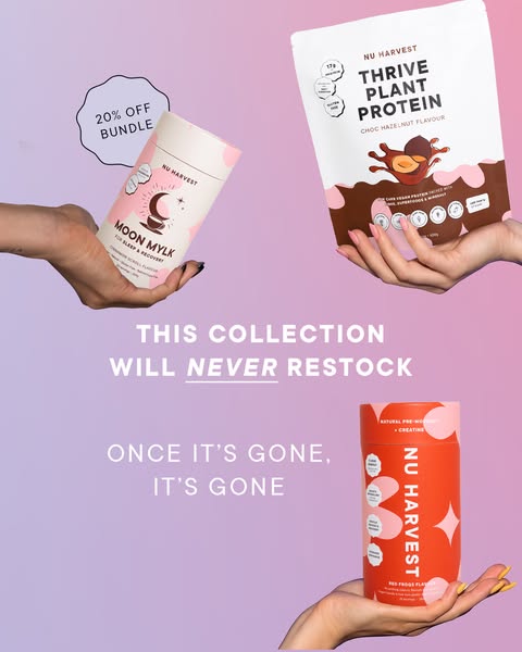 Nu Harvest Supplements ad