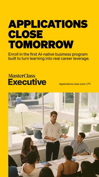 MasterClass ad