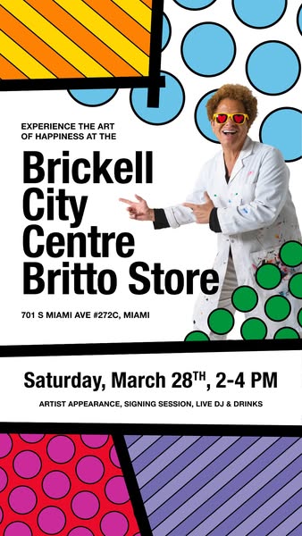 Romero Britto ad
