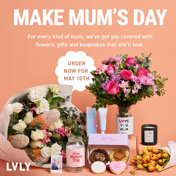 LVLY Flowers & Gifts ad
