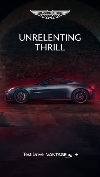 Aston Martin ad