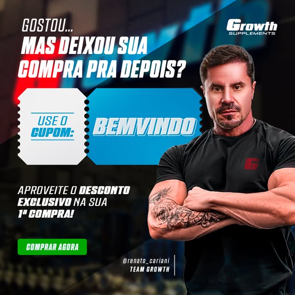 This ad by Growth Supplements features an image of a muscular man with the question 'Did you like it... but left you