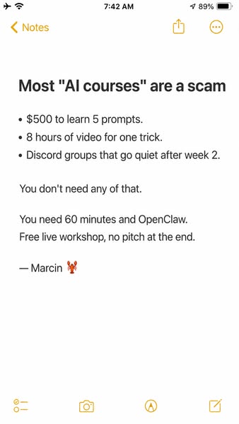 Marcin AI ad