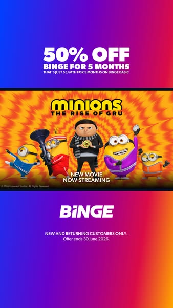 BINGE ad