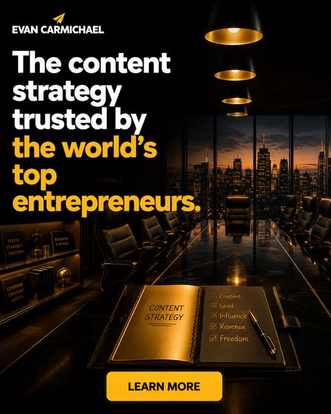 Evan Carmichael ad