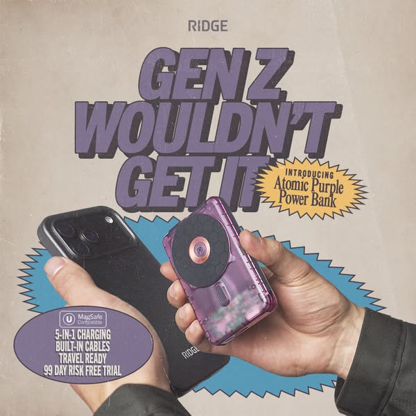 The Ridge ad