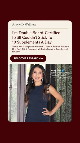 Amy Shah MD ad