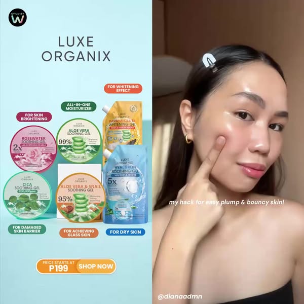 Luxe Organix Philippines ad
