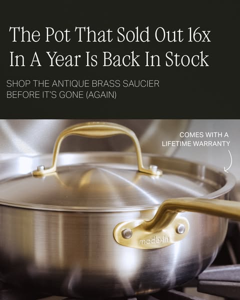 Made In Cookware ad